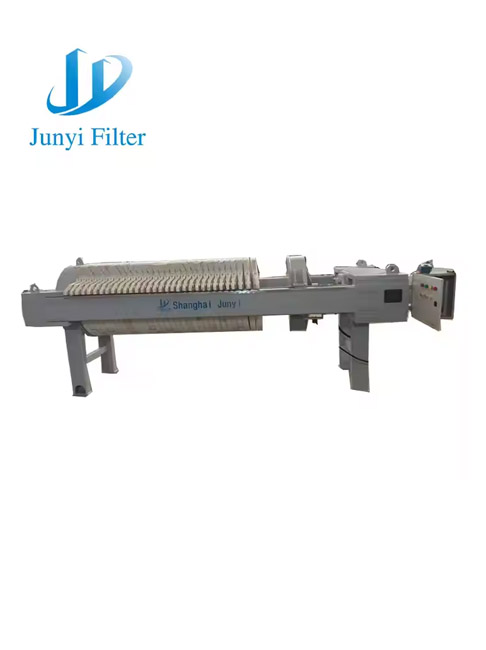 Simple operation automatic round plate filter press for tailings treatment